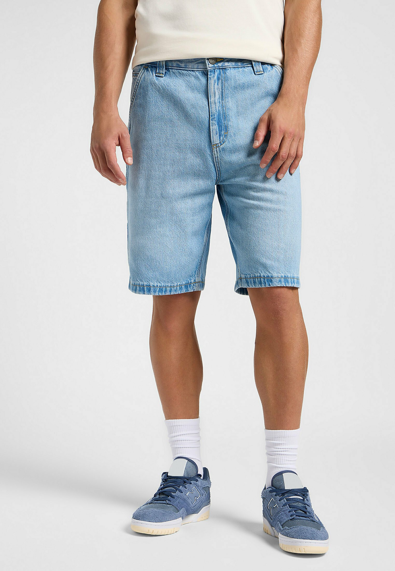 Lee CARPENTER - Jeans Shorts - noland/blau - Zalando