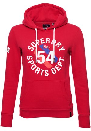 Kapuzenpullover - red