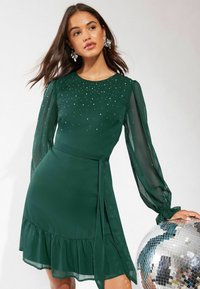Friends Like These DETAIL MINI - REGULAR FIT - Denní šaty - green