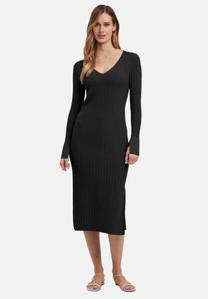 SUMMER CELEBRATIONS RIBBED - Tubino - black