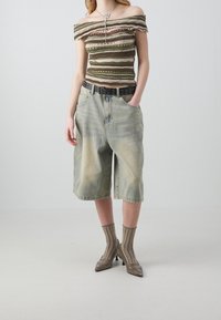 Jaded London Farkkushortsit - blue denim