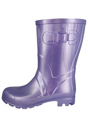 GLOSSY - Bottes en caoutchouc - lila metallic