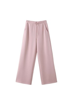 Stradivarius, SOFT-TOUCH PALAZZO JOGGERS - Pantalon de survêtement - neon pink