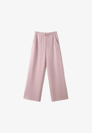 Stradivarius, SOFT-TOUCH PALAZZO JOGGERS - Pantalon de survêtement - neon pink