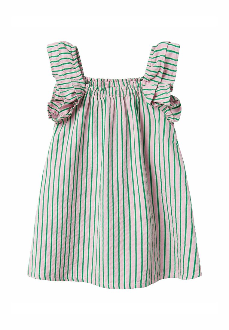 Name it MIT RÜSCHEN AN SCHULTERN - Freizeitkleid - rosa