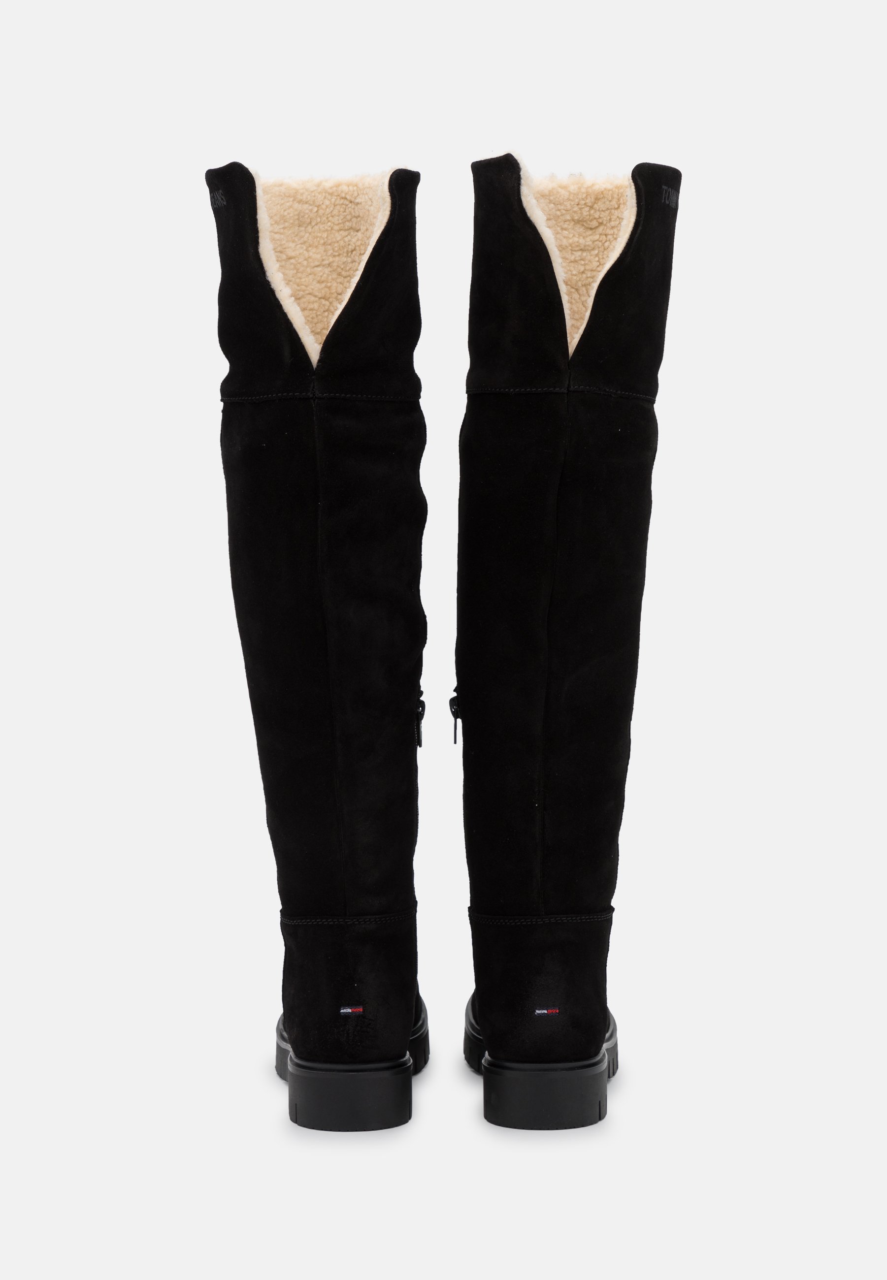 Tommy Jeans Over-the-knee boots - black 