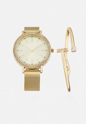 SET - Uhr - gold