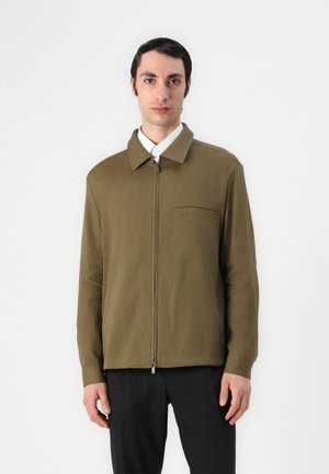 CARPER ZIP - Summer jacket - dark green