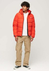 Superdry & Co PUFFER - Vinterjakker - bright red