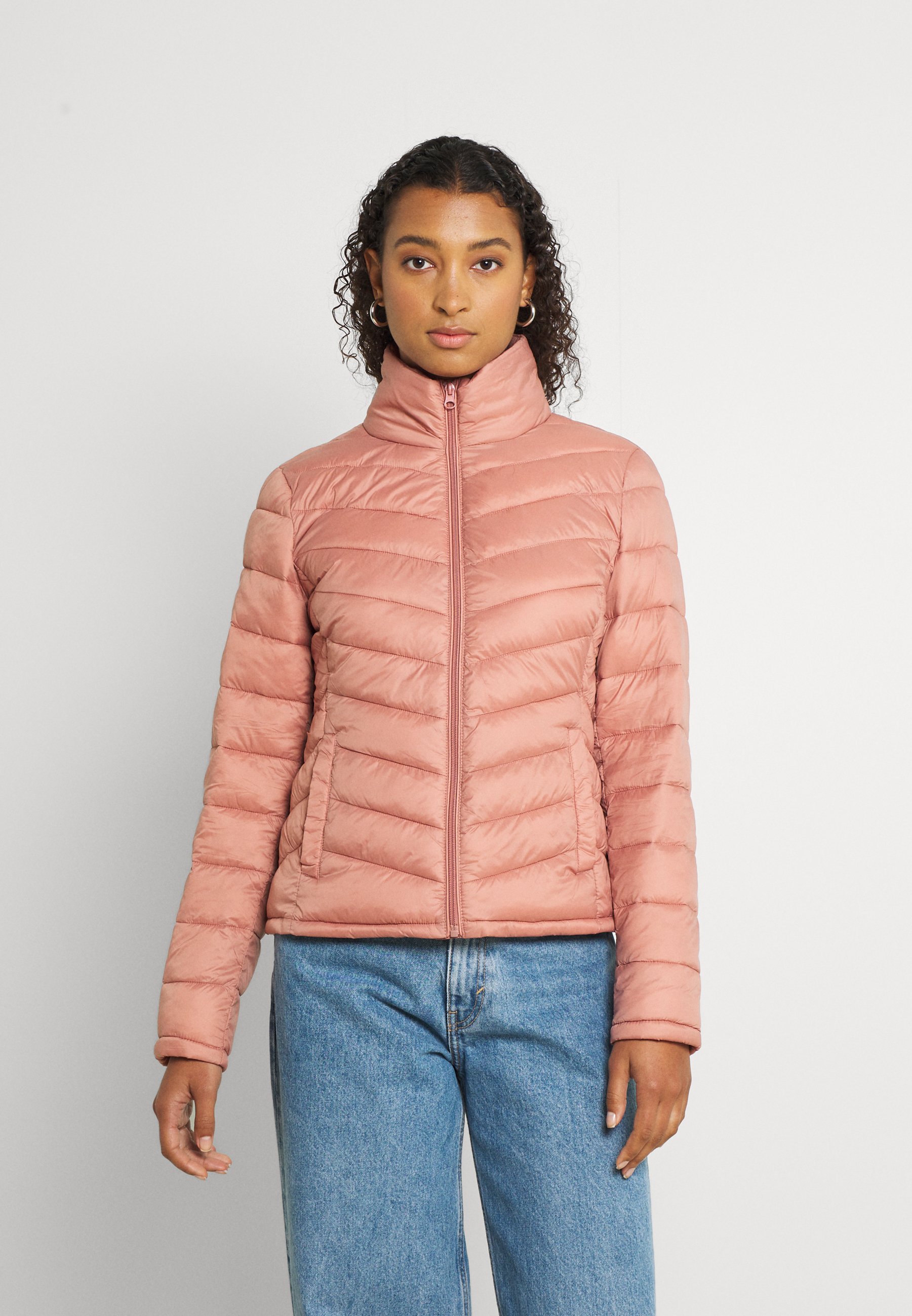 pink soda padded jacket