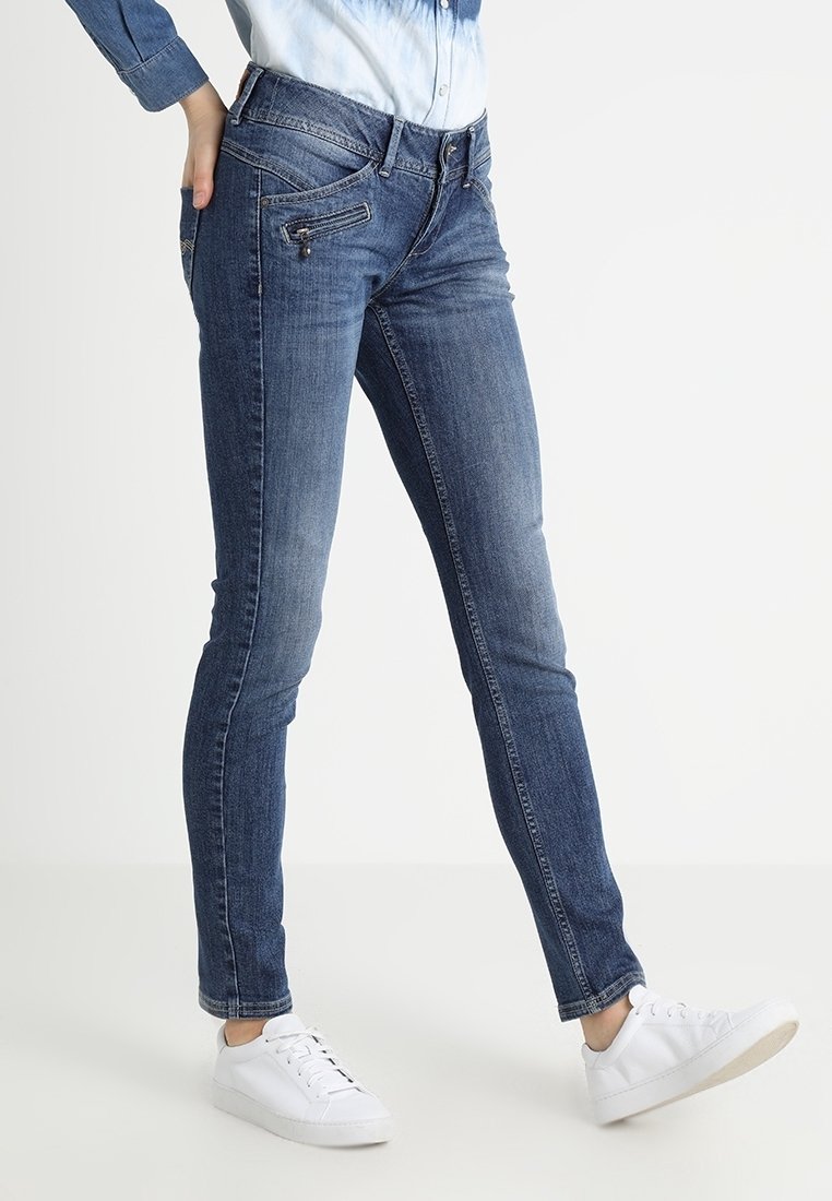 Freeman T. Porter Slim fit -farkut - dark-blue denim