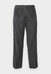 SLH LOOSE TRISTAN PANT - Hlače - asphalt