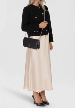 EVIE LONG WALLET WITH CHAIN - Olkalaukku - b black