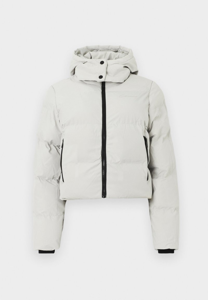 CLOSURE London LARGE HOOD STORM CUFF PUFFER - Winter jacket - stone ...