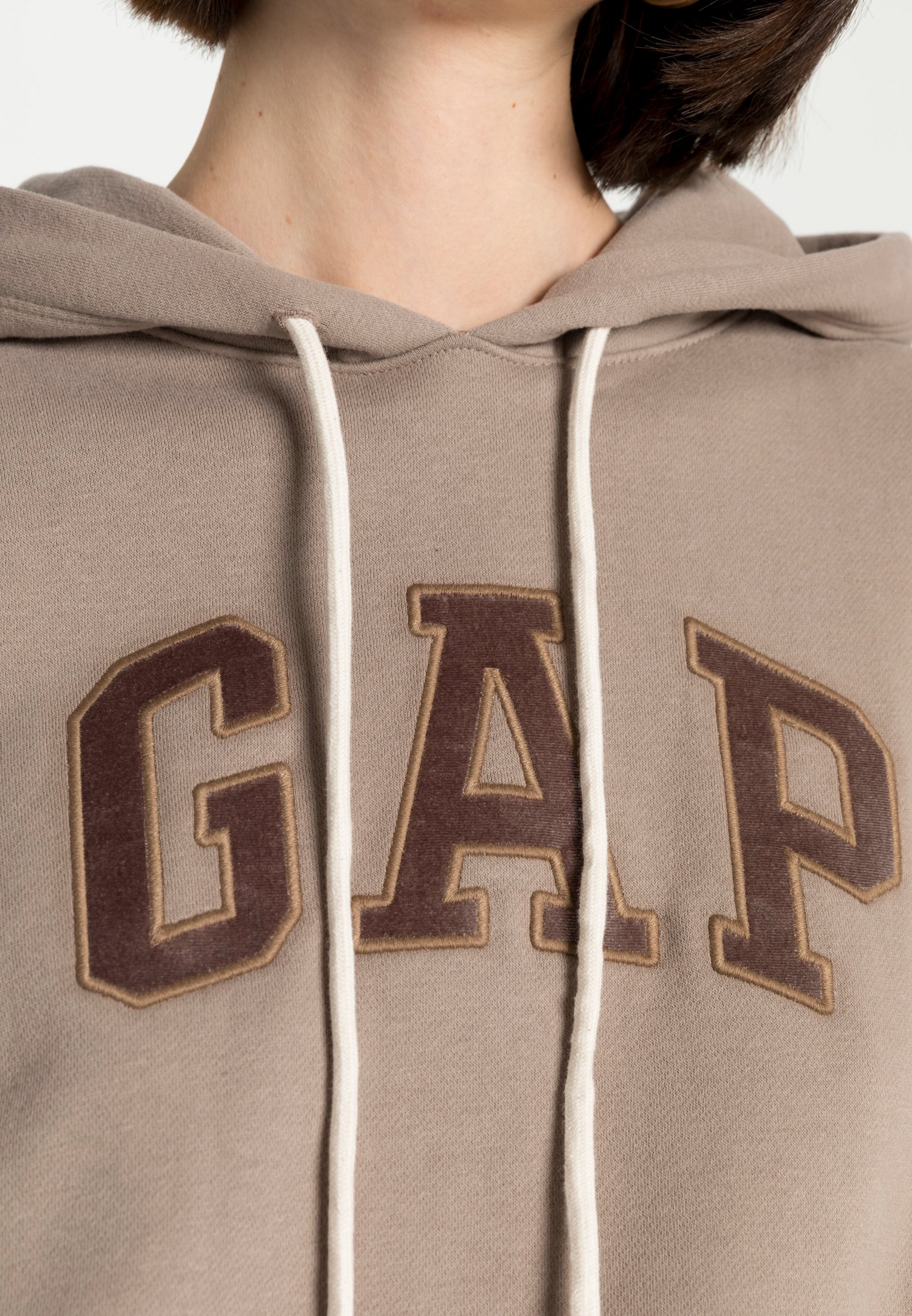GAP GAP CROP - Sudadera - fungi/marrón - Zalando.es