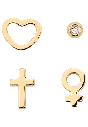 4-PACK ONE MULTI STUDS - Orecchino singolo - gold-coloured