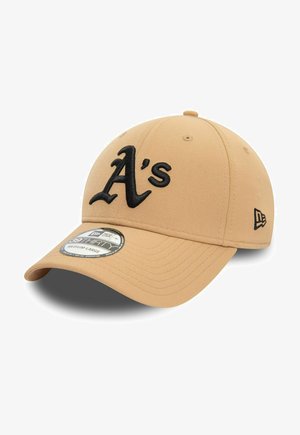 New Era 39THIRTY STRETCH OAKLAND ATHLETICS - Gorra - taupe