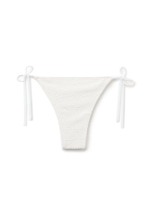 Tezenis, PIQUÉ WAVE TIE BRAZILIAN - Bikini-Hose - ivory