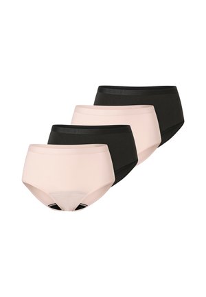 4ER PACK SECRET CARE - Menstruatie-ondergoed - schwarz   rosa