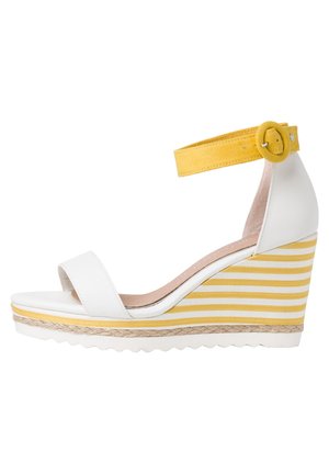 Marco Tozzi Sandalen met hoge hak - white