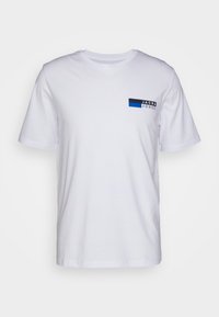 JJECORP LOGO TEE PLAY O NECK - Potiskana majica - white