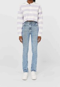 Stradivarius Jeans slim fit - light blue