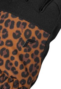 Reusch KEIRA - Fingerhandschuh - black brown leopard