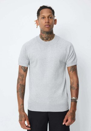 À MANCHE COURTE - T-shirt basique - gris