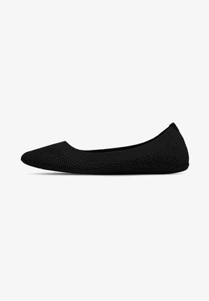 Allbirds TREE BREEZERS - faltbarer Ballerina - jet black
