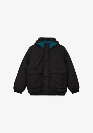 s.Oliver, MIT REFLEKTIERENDEN PRINTS - Winterjacke - schwarz