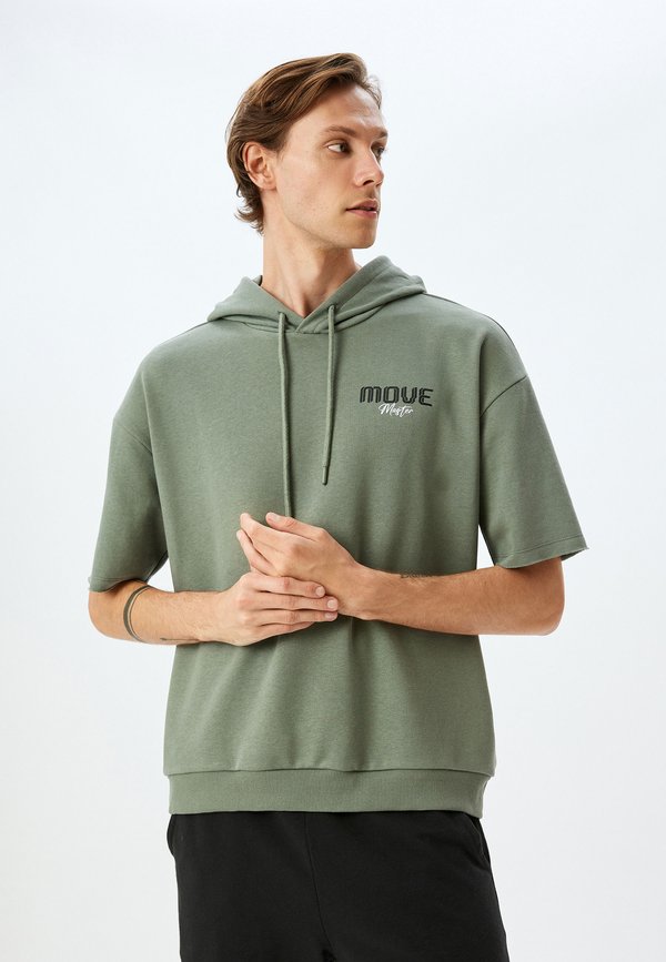 Kapuzenpullover - khaki