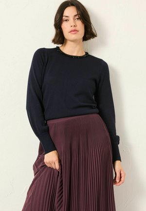 Strickpullover - navy