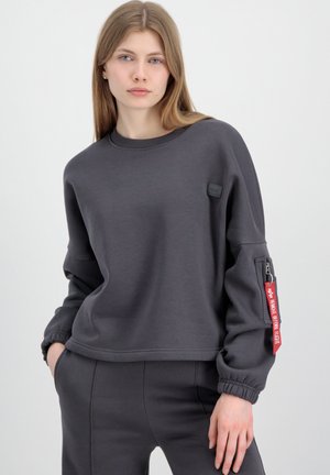 X-FIT LABEL OS - Sweatshirt - vintage grey