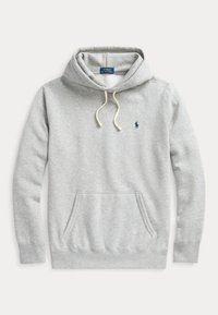 THE RL FLEECE HOODIE - Luvtröja - grey