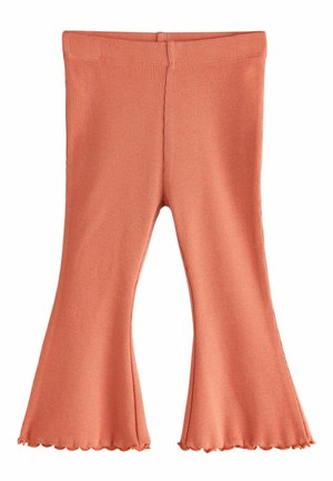 Auduma bikses - orange brown