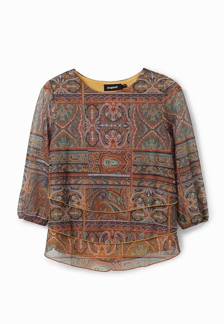 Desigual Blouse bruin Desigual Blouse bruin