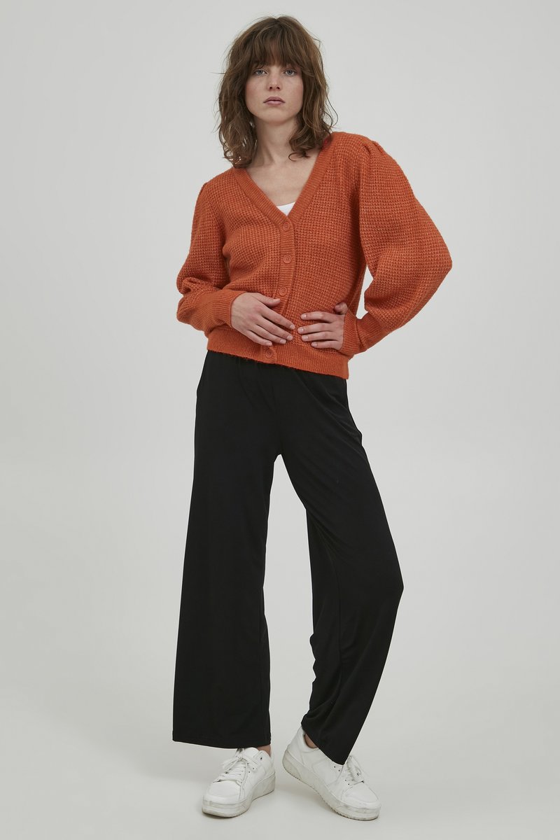 Damen Strickjacken | ICHI IHDUSTY CA3 Strickjacke pureed pumpkin/orange - UZ83896 Damen Strickjacken | ICHI IHDUSTY CA3 Strickjacke pureed pumpkin/orange - UZ83896