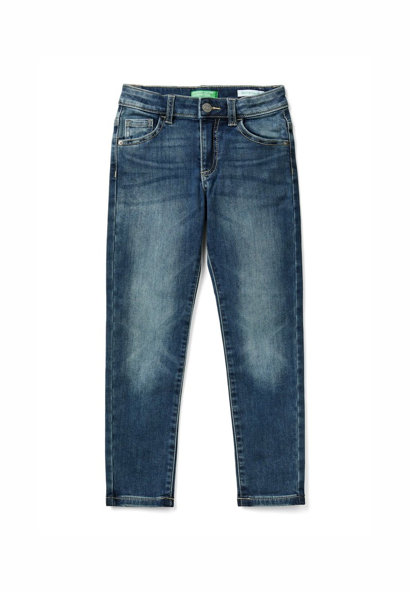 United Colors of Benetton Slim fit jeans blauw United Colors of Benetton Slim fit jeans blauw