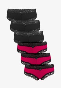 Unselected, schwarz rot