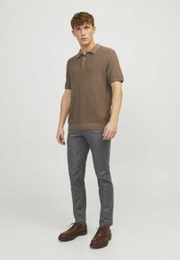Jack & Jones MIT REGULAR FIT  - Chino - asphalt