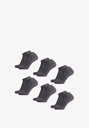 Danish Endurance LOW-CUT BAMBOO 6 PACK - Chaussettes - grey