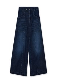 HEYANNO MMHFAIR SCATE - Flared Jeans - mid blue