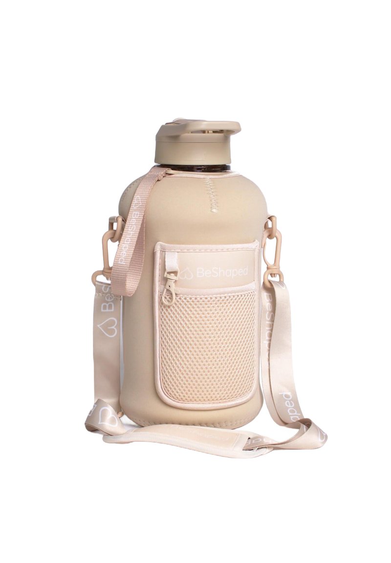 BeShaped - WATER JUG WITH POCKET 2.2 L - Drink bottle - beige, Enlarge