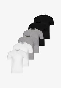 Non sélectionné, weiß schwarz grau