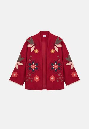 Touché Privé, EMBROIDERED JACKET - Veste légère - burgundy