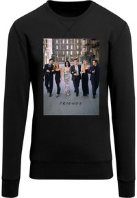 FRIENDS TV SERIE CHAMPAGNE AND FLOWERS - Sweatshirt - black