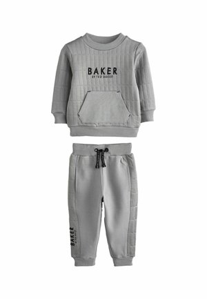 REGULAR FIT - AND JOGGERS SET - Tepláková súprava - light grey