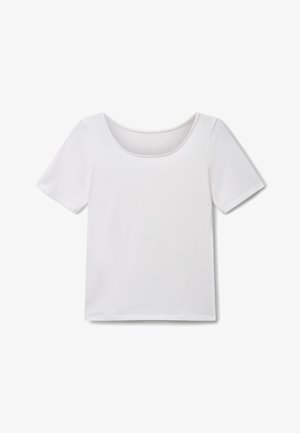 United Colors of Benetton SLIM FIT REVERSIBLE - T-shirt basic - white