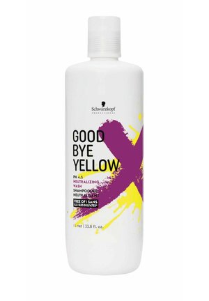 SCHWARZKOPF GOODBYE YELLOW SHAMPOO 1000ML - Shampoo