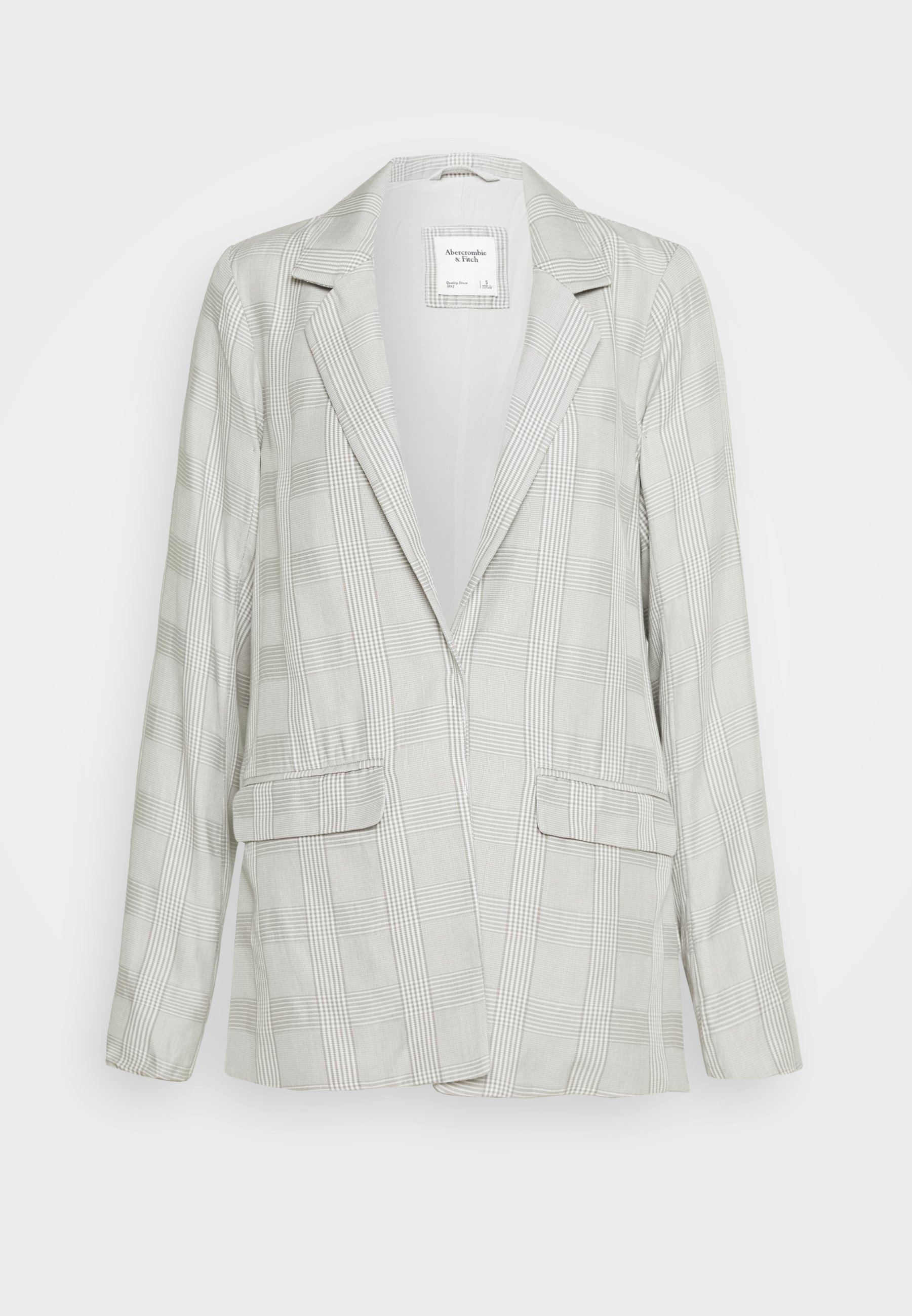 Abercrombie & Fitch Kort kåpe frakk grey Zalando.no Abercrombie & Fitch Kort kåpe / frakk - grey